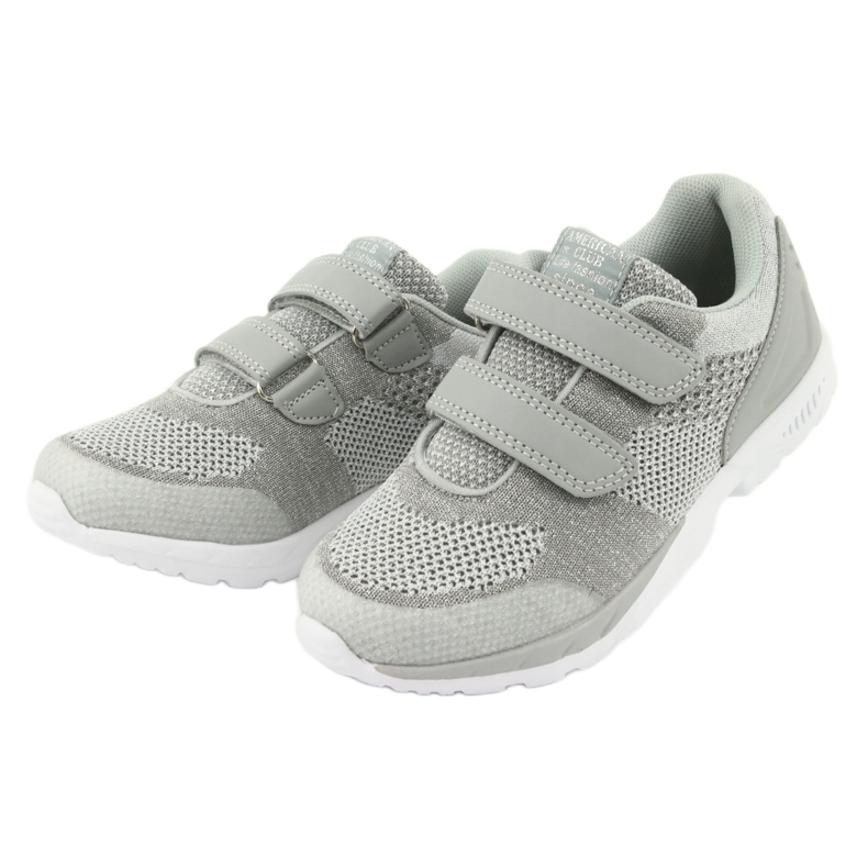 ADI sport fille American Club ES16 gris argent 3