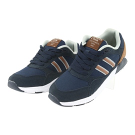 Chaussures de sport American Club BS10 bleu marine 3 Chaussures de sport American Club BS10 bleu marine 3