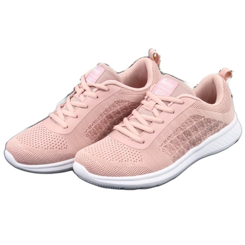 American Club HA02 Chaussures de sport roses 2