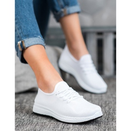 SHELOVET Chaussures confortables sur la plate-forme blanche 1 SHELOVET Chaussures confortables sur la plate-forme blanche 1