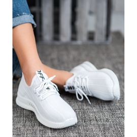SHELOVET Chaussures Ajourées Blanches 2