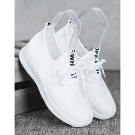 SHELOVET Chaussures Ajourées Blanches 4