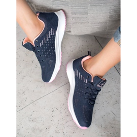 Ax Boxing Chaussures de sport ajourées confortables bleu 1