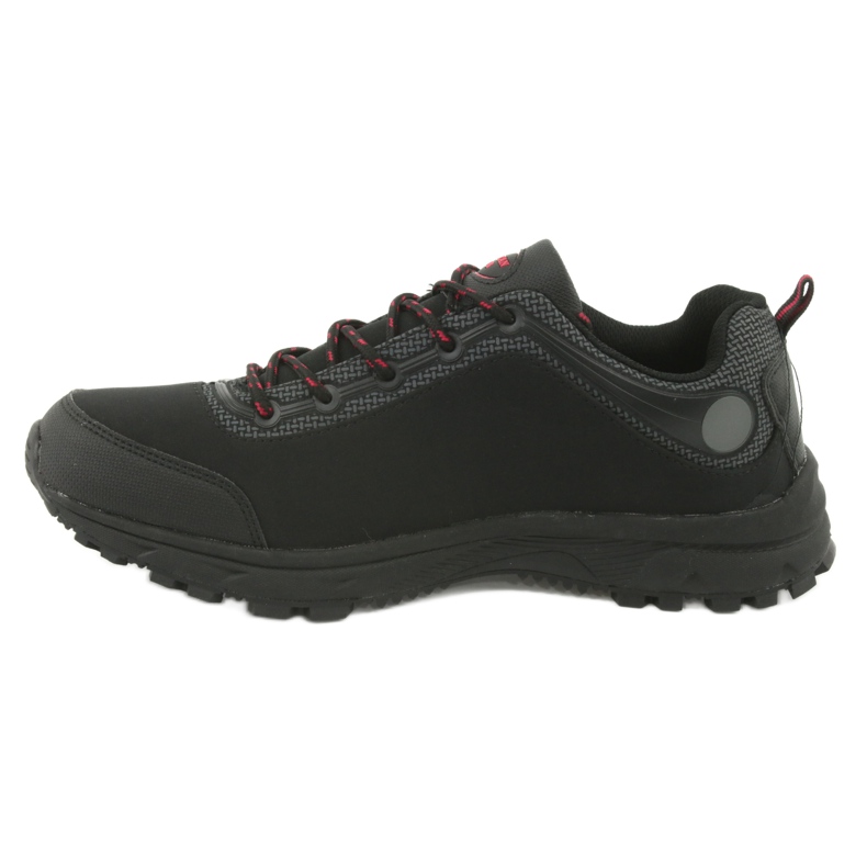 American Club HL02 chaussures de sport softshell imperméables le noir rouge gris 2 American Club HL02 chaussures de sport softshell imperméables le noir rouge gris 2