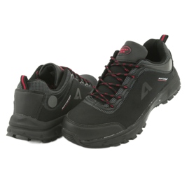 American Club HL02 chaussures de sport softshell imperméables noir rouge gris 4