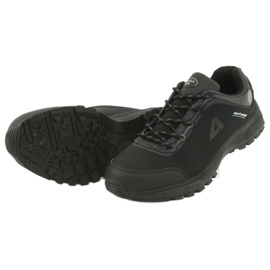 American Club HL02 chaussures de sport softshell imperméables noir gris 5