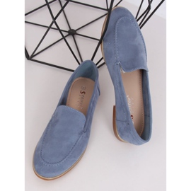 Bleu Mocassins Femme T359P Bleu 1