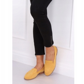 Mocassins femme miel T359P Jaune 4
