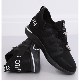 Chaussures de sport noires NB358P All Black 1