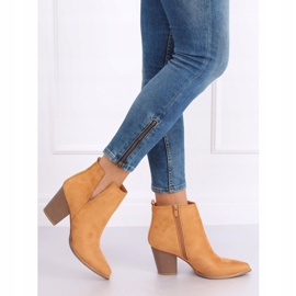 Boots sur camel de transition ZE03P Camel brun 2