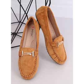 Mocassins femme camel ZA01P Camel brun 3