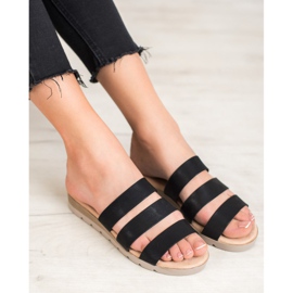 Chaussons VINCEZA noirs le noir 2