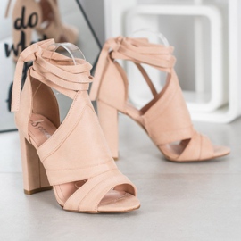 Seastar Sandales attachées sur un poteau beige 1 Seastar Sandales attachées sur un poteau beige 1