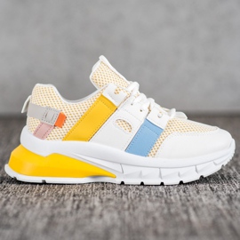 Seastar Baskets colorées avec maille blanc multicolore 1