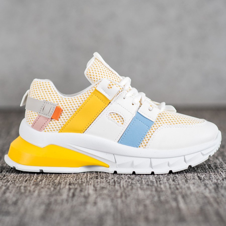 Seastar Baskets colorées avec maille blanc multicolore 1