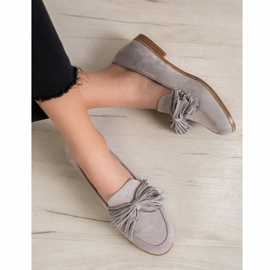 Seastar Chaussures en daim à franges gris 2