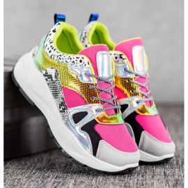 Seastar Baskets mode colorées multicolore 3