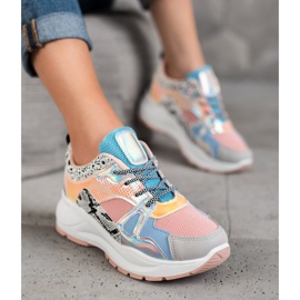 Seastar Baskets mode colorées multicolore 5