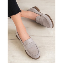 Seastar Chaussures en daim à enfiler gris 1