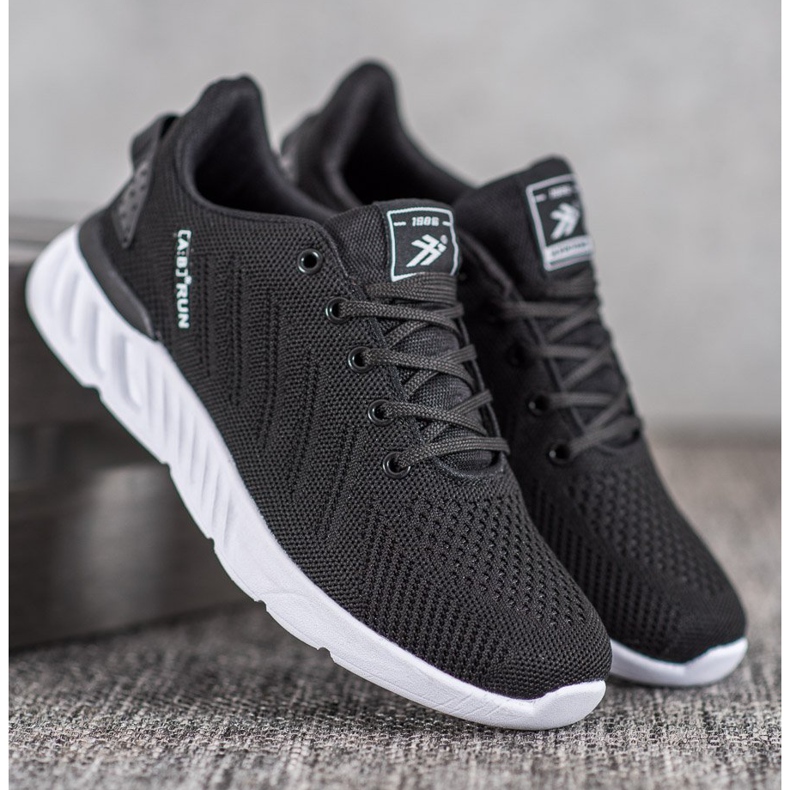 Ax Boxing Chaussures de sport légères ajourées le noir 1