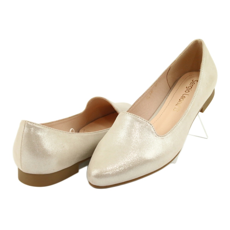 Lords ballerines en or Sergio Leone 610 d'or 4 Lords ballerines en or Sergio Leone 610 d'or 4