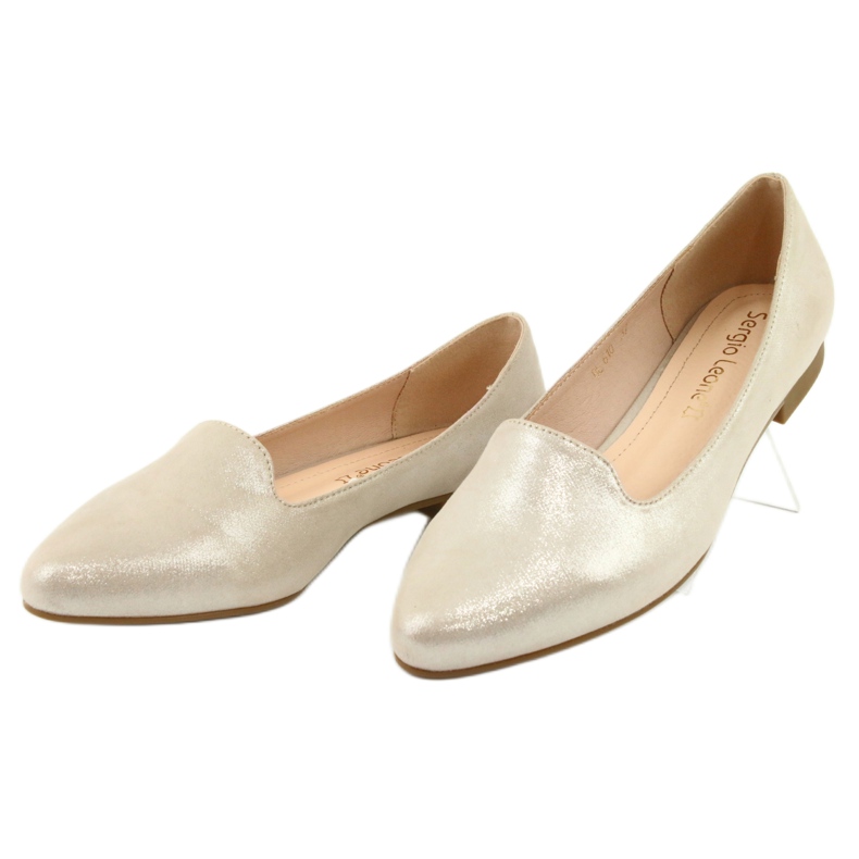 Lords ballerines en or Sergio Leone 610 d'or 3 Lords ballerines en or Sergio Leone 610 d'or 3