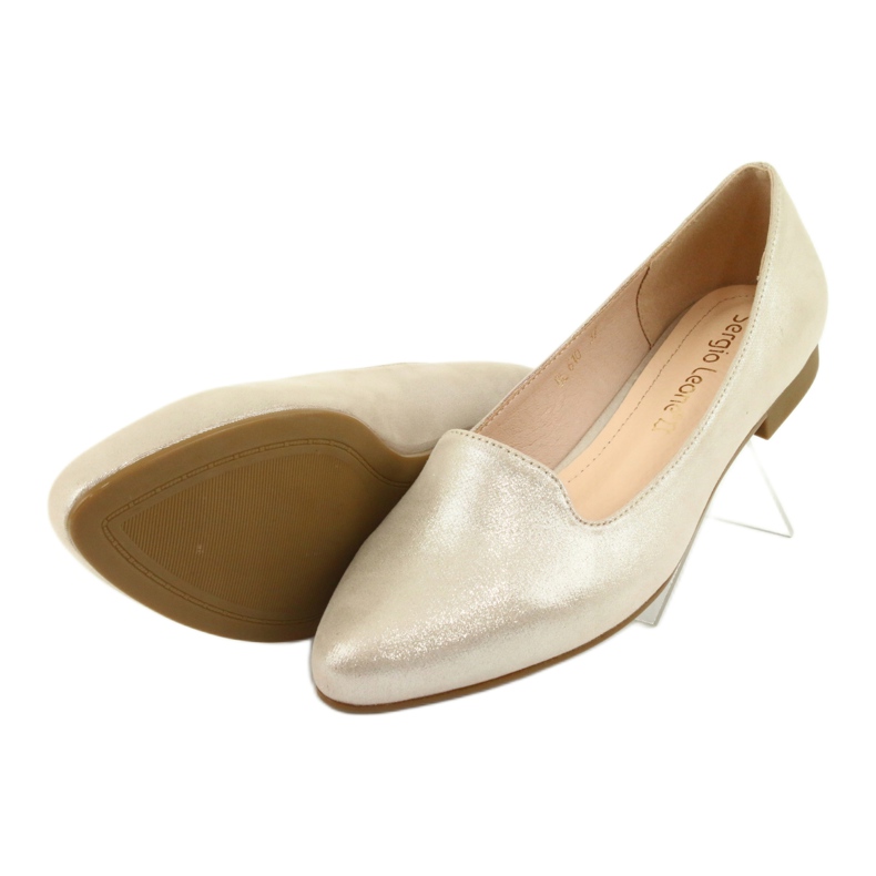 Lords ballerines en or Sergio Leone 610 d'or 5 Lords ballerines en or Sergio Leone 610 d'or 5