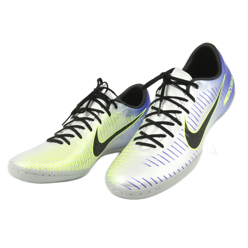 Chaussures d'intérieur Nike MercurialX Victory Vi Neymar Ic M 921516-407 argent 3