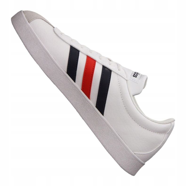 Chaussures Adidas Vl Court 2.0 M DA9884 blanc 1