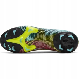 Nike Mercurial Superfly 7 Elite Mds Fg Jr BQ5420-703 chaussures de football jaune jaune 8