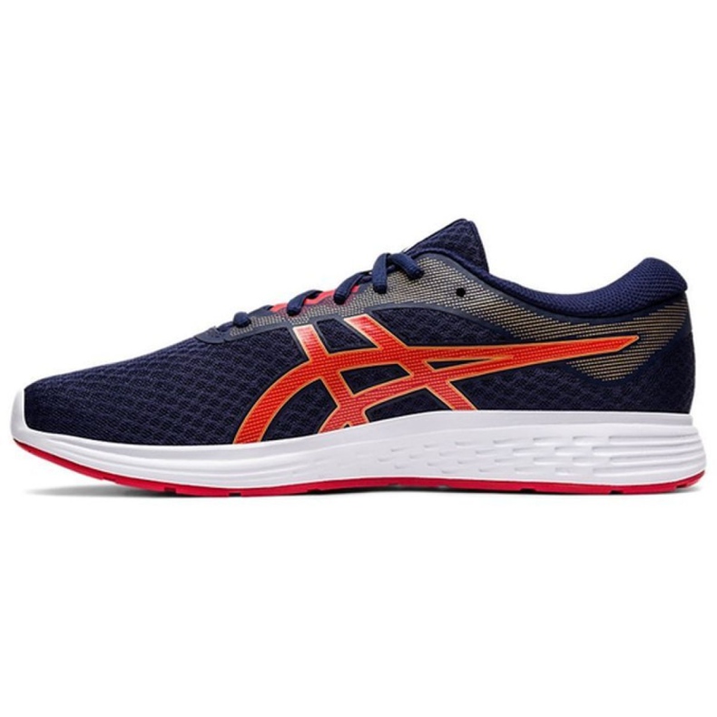 Asics Patriot 11 M 1011A568-402 chaussures pour hommes rouge bleu marin 1