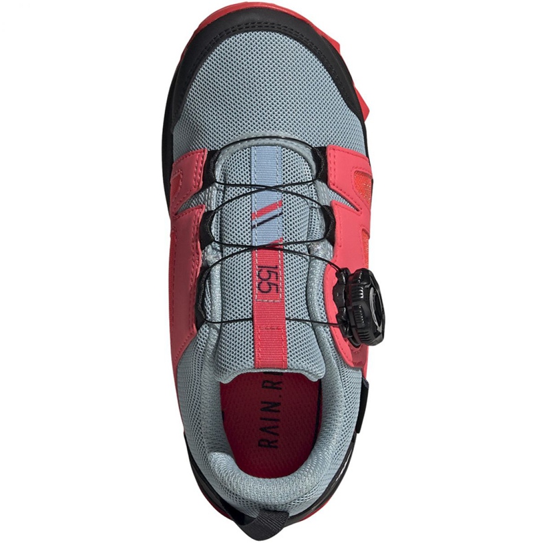 Chaussures Adidas Terrex Agravic Boa K Jr EH2687 rouge gris 1