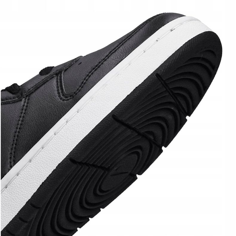 Chaussures Nike Court Borough Low 2 (GS) Jr BQ5448-002 le noir 1