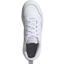 Chaussures Adidas Tensaur K Jr EG2554 blanche 1