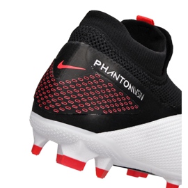 Chaussure Nike Phantom Vsn 2 Pro Df Fg M CD4162-106 , blanc noir blanche 2