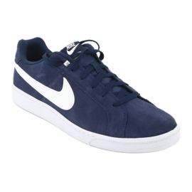 Nike Sportswear Court Royale Suède M 819802-410 blanc bleu marine 2