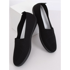 Baskets noires en maille NB339P-1 Noir 1