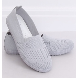 Baskets en maille grises NB338P Gris 1