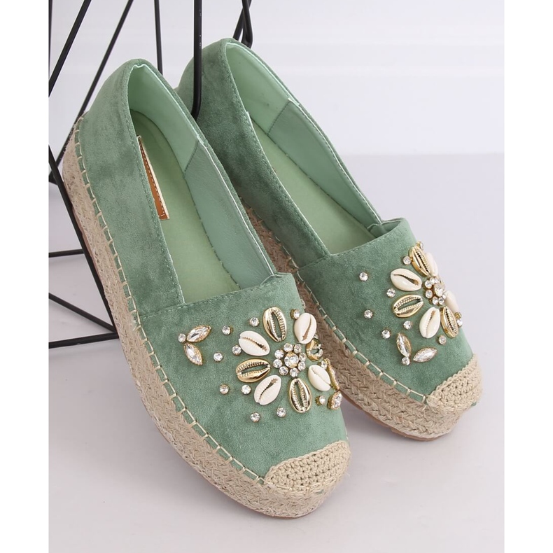 Espadrilles vertes JH96P Vert 1