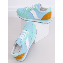 Chaussures de sport bleues BL191P multicolores 2