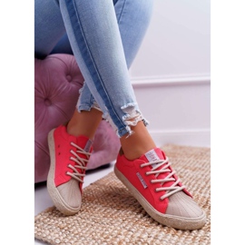 Cross Jeans Baskets femme rose CrossJeansDD2R4096 1