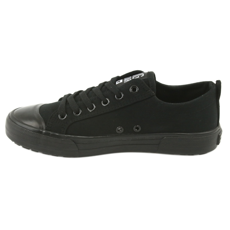 Big Star FF274A080 Sneakers noirs pour femmes baskets noires 2
