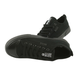 Big Star FF274A080 Sneakers noirs pour femmes baskets noires 5