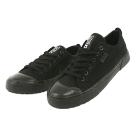 Big Star FF274A080 Sneakers noirs pour femmes baskets noires 3