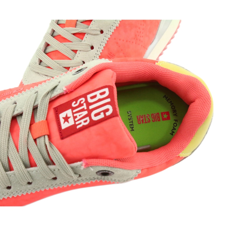 Big Star FF 274873 Chaussures de sport orange / gris 5