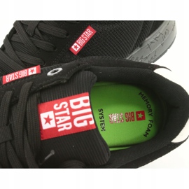 Chaussures de sport Big Star FF 174207 blanc noir 4