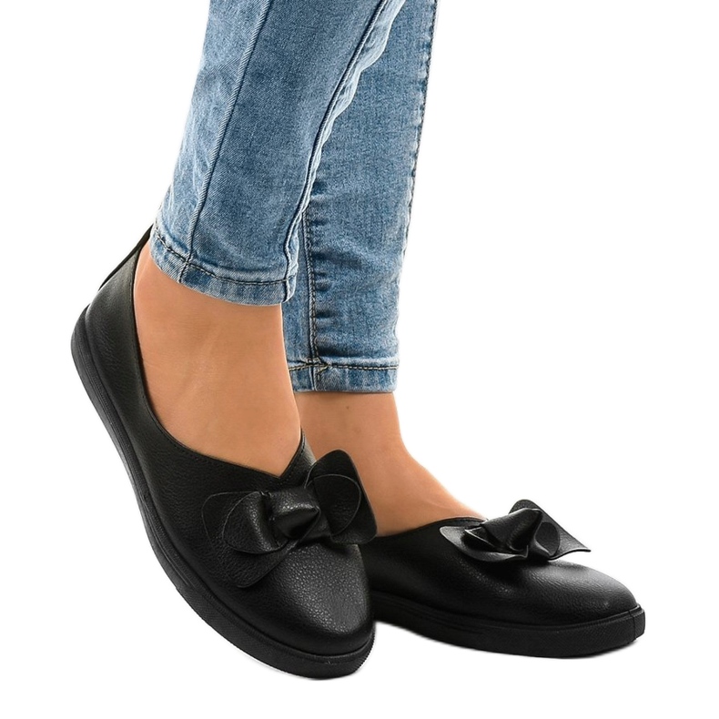 Baskets à enfiler noires 8895-1 le noir 1