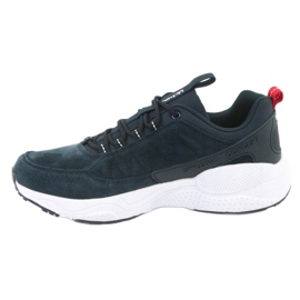 McKey MSP1464 chaussures de sport en daim bleu marine 2