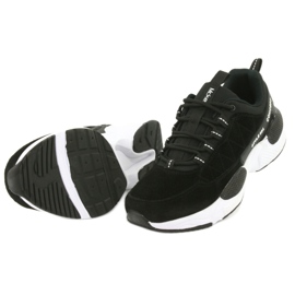 McKey MSP1464 chaussures de sport en daim noir 5