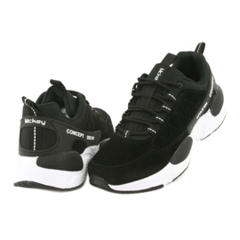 McKey MSP1464 chaussures de sport en daim noir 4